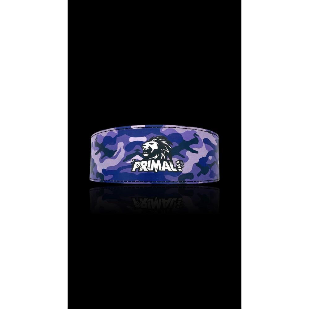 Primal Weighlifting Belt in Dark Purple Camo, size M, NIB